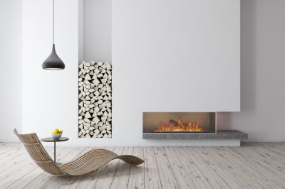 A Gas Fireplace Requires Less Maintenance!