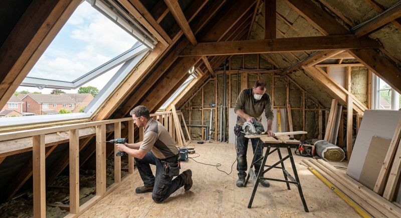 Attic Finishing in Alpharetta, GA