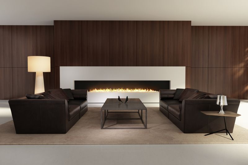 Contemporary Gas Fireplace